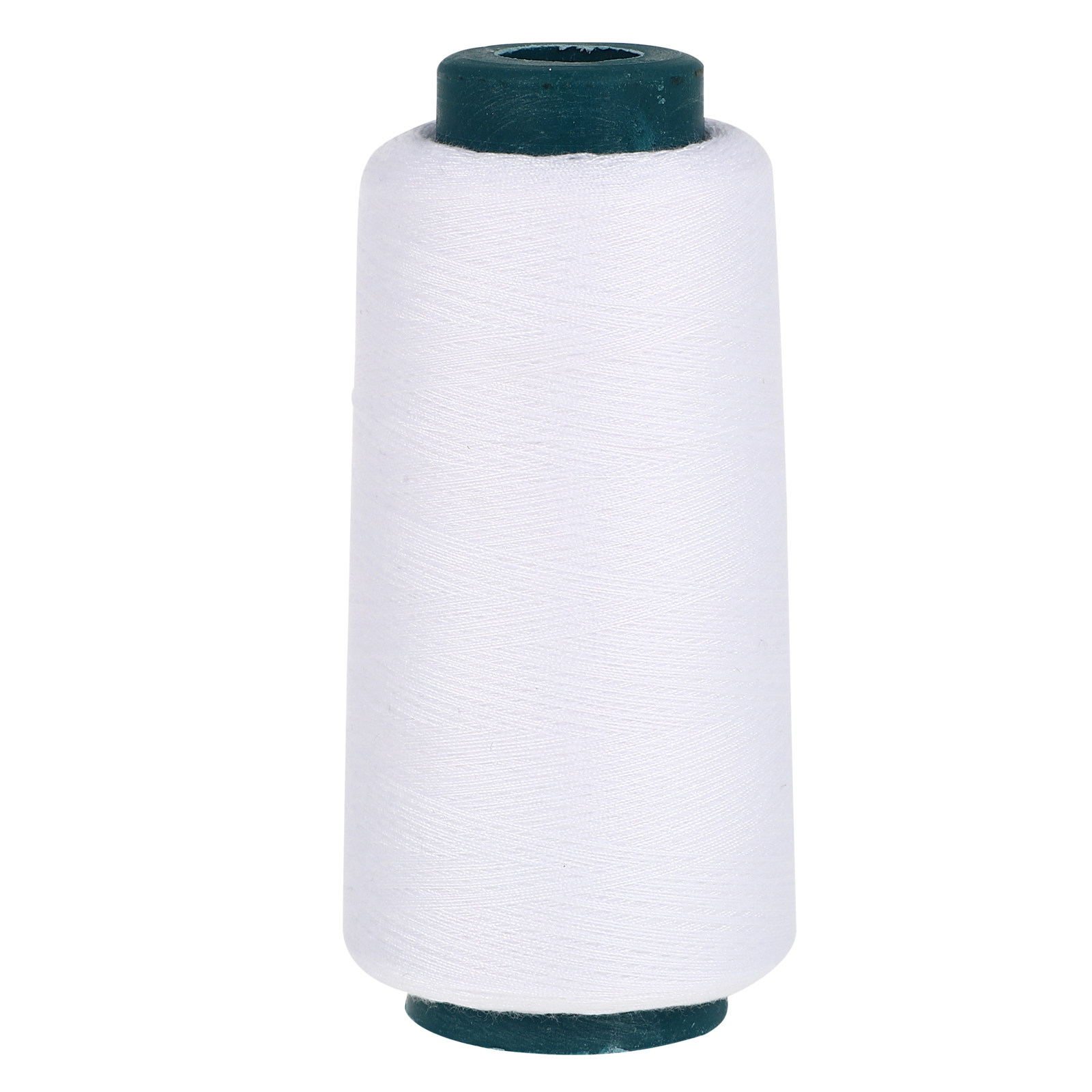 Sewing Thread In Textile - ด้ายโพลีเอสเตอร์สีขาวฟอก ความยาว 3,000 หลา แข็งแรงทนทาน ใช้กับจักรเย็บผ้า