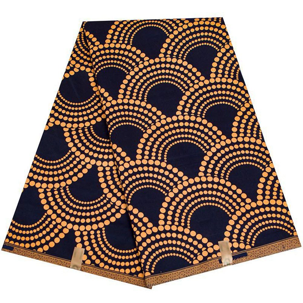 Sewing Batik Fabric - 1 YARD แอฟริกาเย็บกระบวนการผ้าขี้ผึ้งอังการาแอฟริกันพิมพ์ Batik Pagne ผ้าขี้ผึ้งจริงแอฟริกาเย็บงานแต่งงานชุดหัตถกรรม
