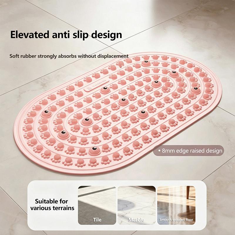 Gripper Foot Walking - แผ่นรองนวดเท้าแบบกดจุด ป้องกันการลื่น ดูดซับแรงกระแทก เหมาะสำหรับใช้ในการออกกำลังกายที่บ้าน