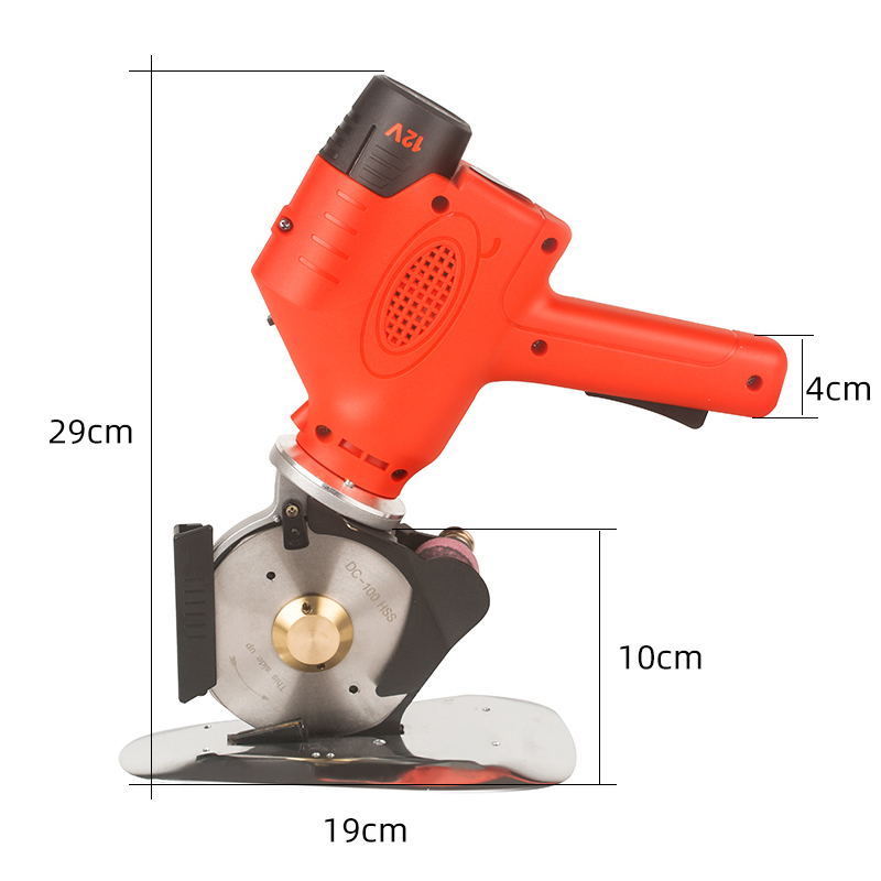 12V ไฟฟ้าไร้สายรอบกรรไกรผ้าผ้า - Textile Sewing Machine บทวิจารณ์และราคา