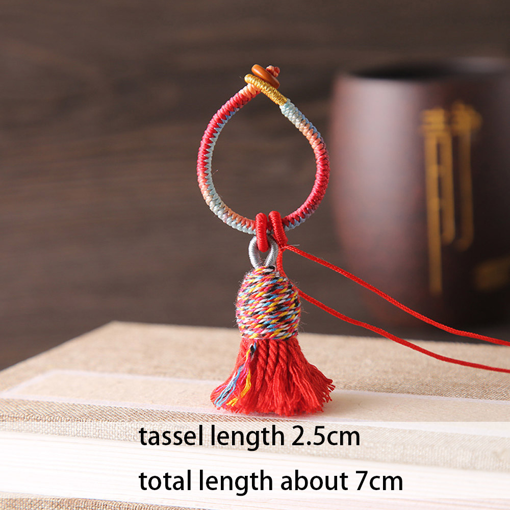 พู่ไหมพรมฝ้าย 2 ชิ้น สีไล่เฉด  - Sewing Thread In Textile บทวิจารณ์และราคา