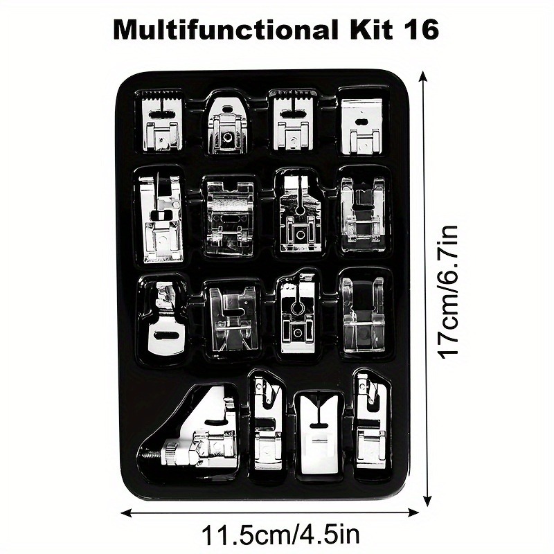 ชุดอุปกรณ์ตีนผีจักรเย็บผ้าอเนก - Textile Sewing Machine บทวิจารณ์และราคา