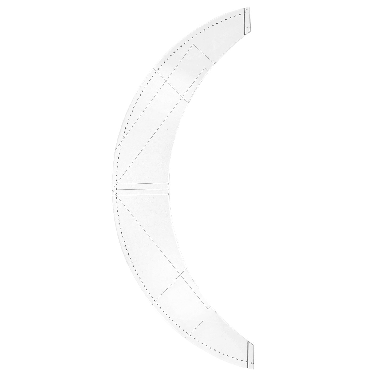 ไม้บรรทัดอะคริลิกอเนกประสงค์สำ - Sewing Gauge Ruler บทวิจารณ์และราคา